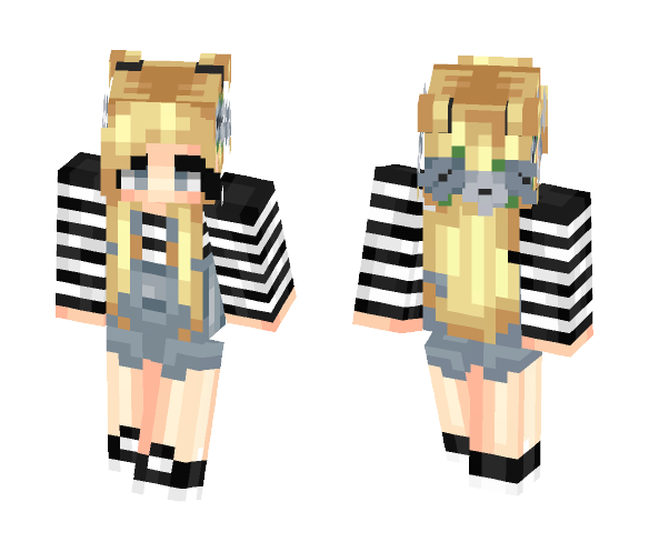 Summer Overalls - Female Minecraft Skins - image 1