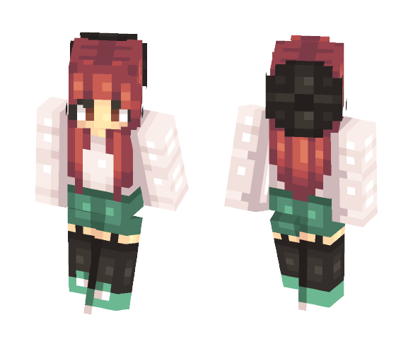 Download Free Recreated Cute Yandere-Ish MC Skin Skin for Minecraft image 1 Recreated Cute Yandere-Ish MC Skin - Female Minecraft Skins - image 1