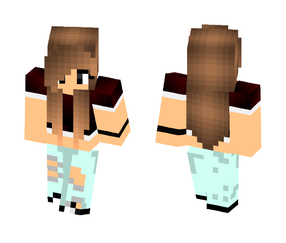 solar_skins//summer girl - Girl Minecraft Skins - image 1
