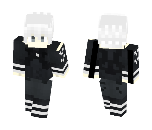 Tokyo Ghoul √A - Kaneki Ken - Male Minecraft Skins - image 1