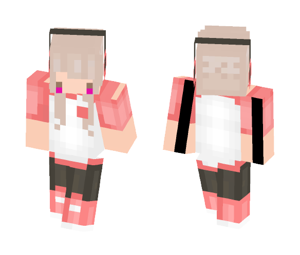 TeamPlayerChibi!{Edited} - Female Minecraft Skins - image 1