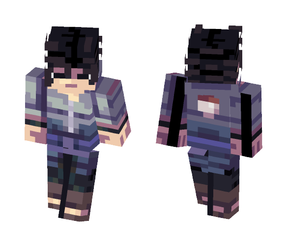 Sasuke Uchiha (Naruto) - Male Minecraft Skins - image 1