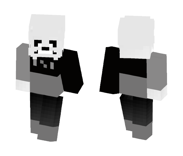 Download Free Sans BONETALE MY OWN AU Skin for Minecraft image 1 Sans BONETALE MY OWN AU - Male Minecraft Skins - image 1