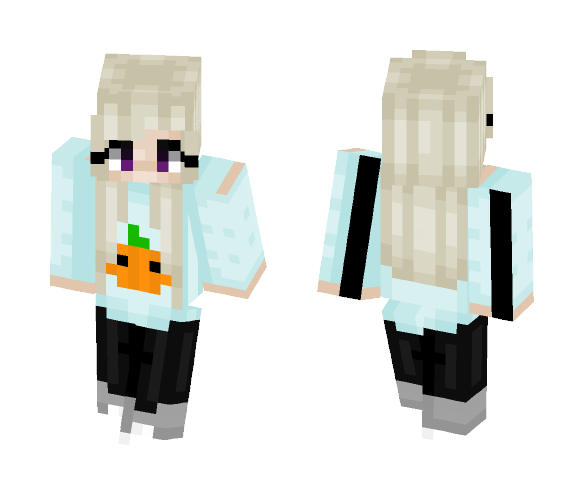 pumpkins are cute - Female Minecraft Skins - image 1
