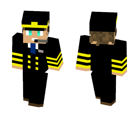 Advanced Pilot Skin - Male Minecraft Skins - image 1