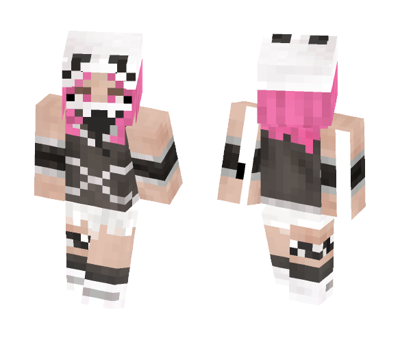 Team Skull Grunt Female - Female Minecraft Skins - image 1