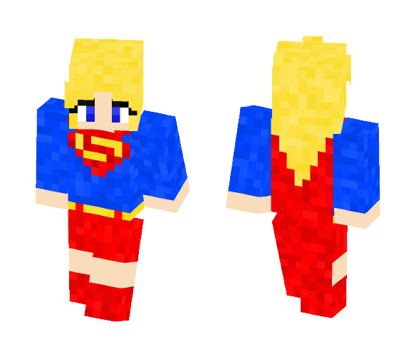Supergirl - Female Minecraft Skins - image 1