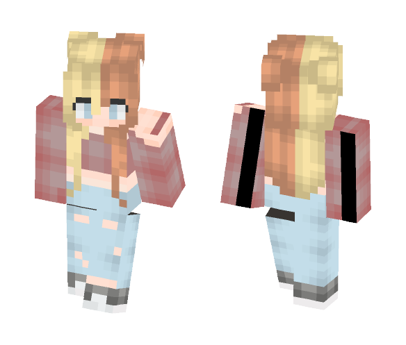 Ripped Jeans - Female Minecraft Skins - image 1