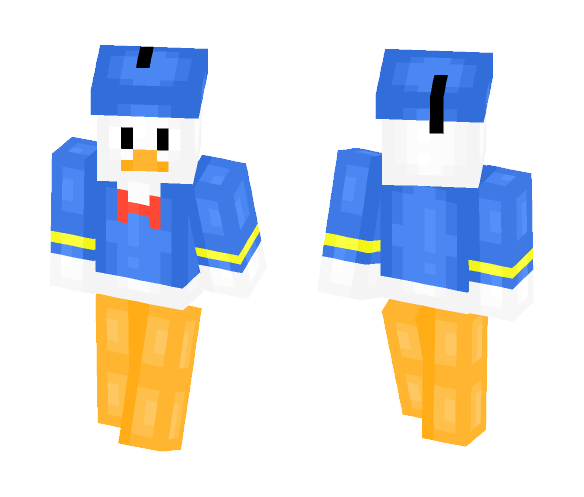 Donald Duck - Male Minecraft Skins - image 1