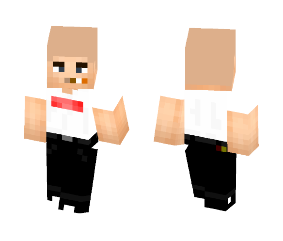 Supreme box logo #tendzzzz - Male Minecraft Skins - image 1