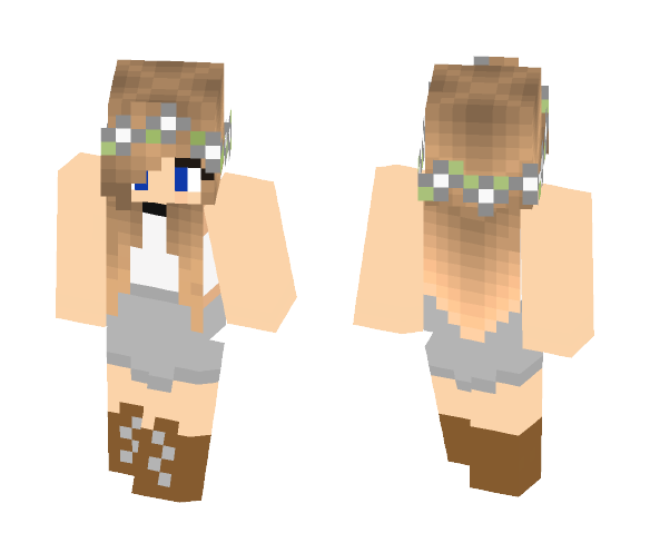 Gothic Summer Girl - Girl Minecraft Skins - image 1