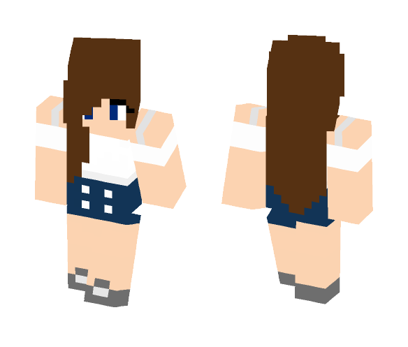 Summer Girl - Girl Minecraft Skins - image 1