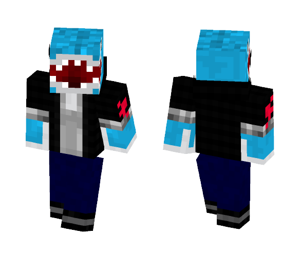 Sharkid - Male Minecraft Skins - image 1