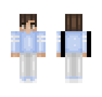 Blue adidas boy