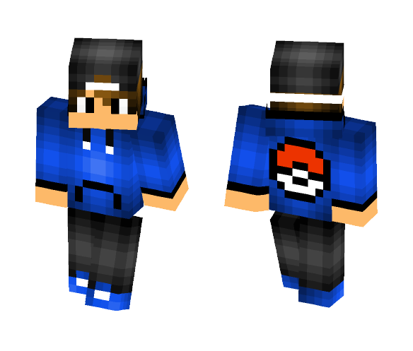 DiamondBence13 The Pokémon Mester - Male Minecraft Skins - image 1