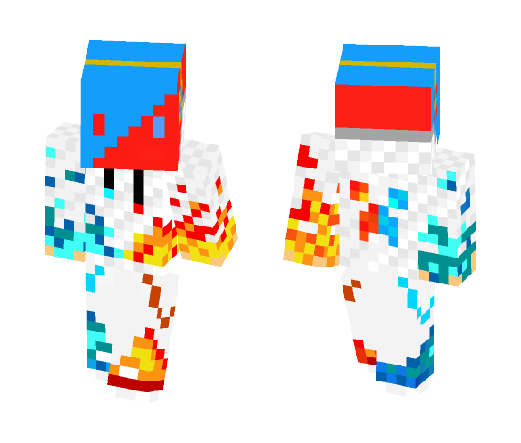 Fire and Ice - Male Minecraft Skins - image 1