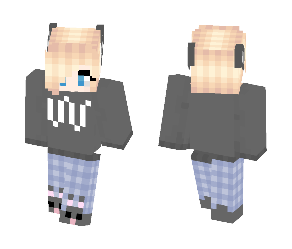 Arctic Monkey PJ's - Female Minecraft Skins - image 1