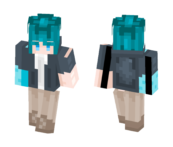 Download Free Nito but with weird arm thing Skin for Minecraft image 1 Nito but with weird arm thing - Male Minecraft Skins - image 1