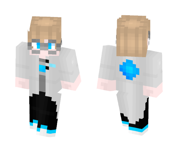 [Portal] Wheatley Human - Male Minecraft Skins - image 1