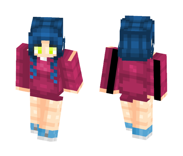 ß Layering Experiment ß - Female Minecraft Skins - image 1