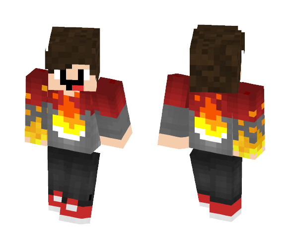 Fire Arm Kid! - Male Minecraft Skins - image 1