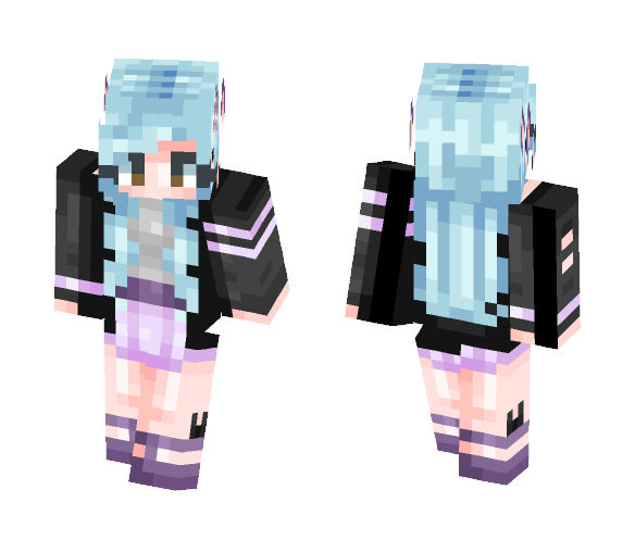 too emo for me(mo) - Female Minecraft Skins - image 1