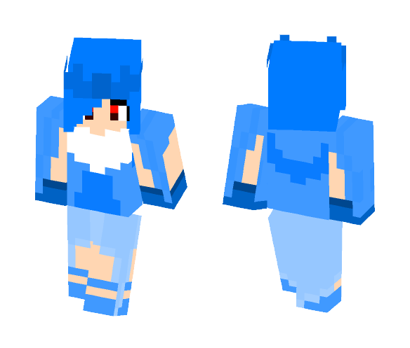 Human Pokemon - Articuno - Female Minecraft Skins - image 1