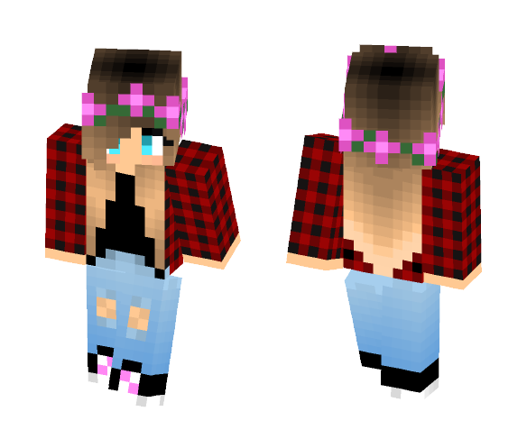 Download Free Panda_hero_paige Skin for Minecraft image 1 Panda_hero_paige - Female Minecraft Skins - image 1