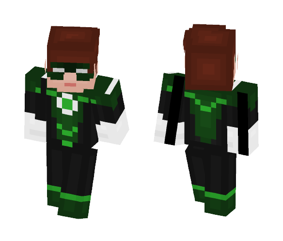 Green Lantern (Hal Jordan - Comics Minecraft Skins - image 1