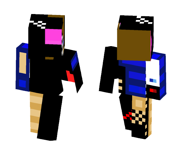 my UT oc - Male Minecraft Skins - image 1