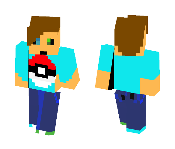 Pokemon trainer - Male Minecraft Skins - image 1