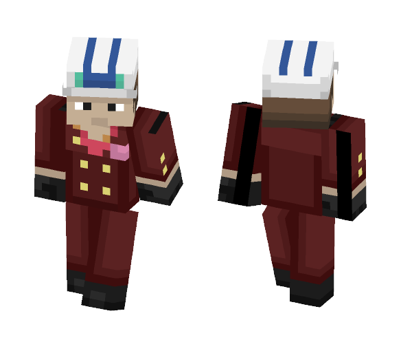 Admiral Akainu (One Piece) - Male Minecraft Skins - image 1