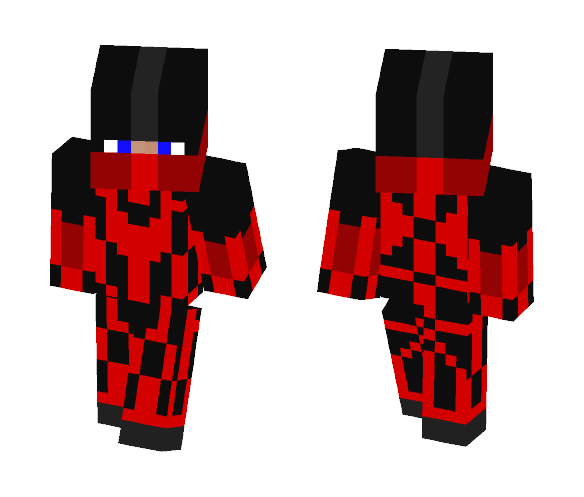 Red Ninja - Male Minecraft Skins - image 1