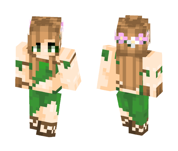 Child of Nature - Female Minecraft Skins - image 1
