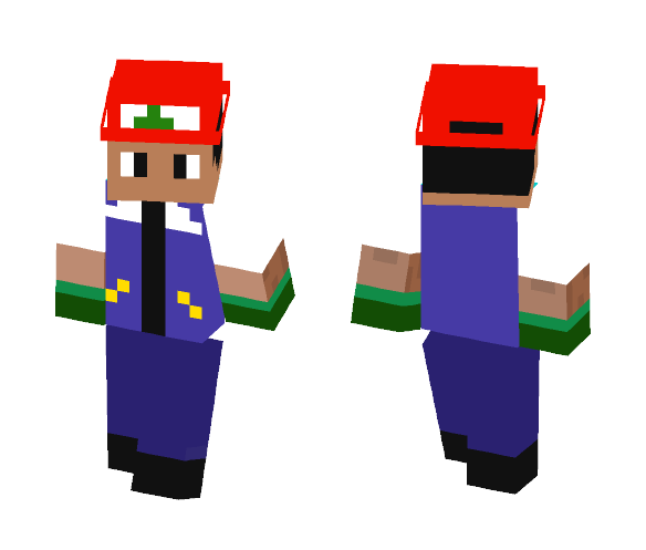 Ash Ketchum - Male Minecraft Skins - image 1