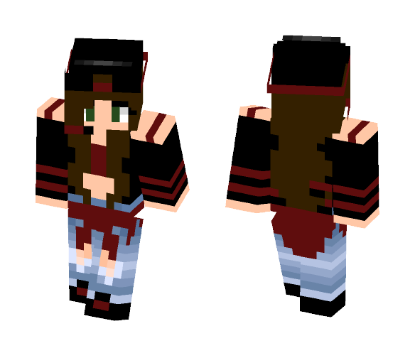Tomboy With Mic - Female Minecraft Skins - image 1