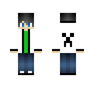 Creeper Jacket Boy - Boy Minecraft Skins - image 2