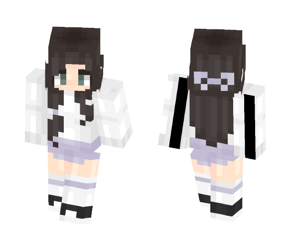 remake of my first skin! ♡ - Female Minecraft Skins - image 1