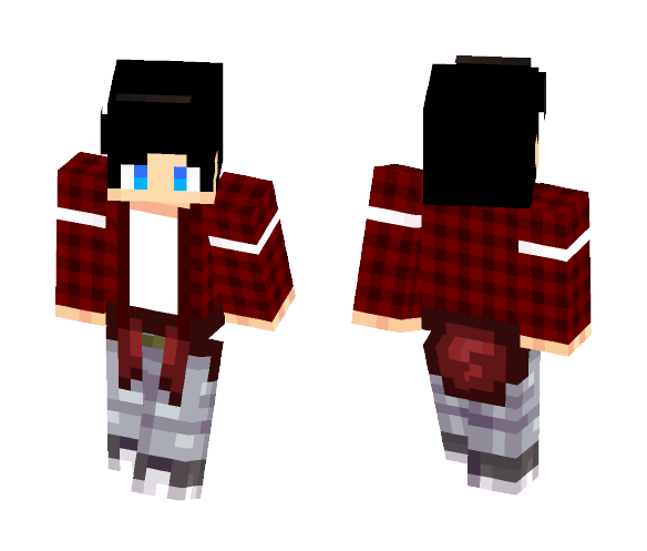 Black Roses ~ Dream ~ Boy Version! - Boy Minecraft Skins - image 1