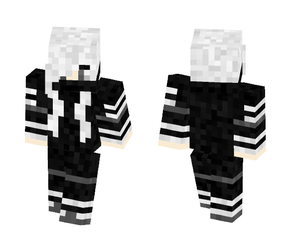 female kaneki ken - Female Minecraft Skins - image 1