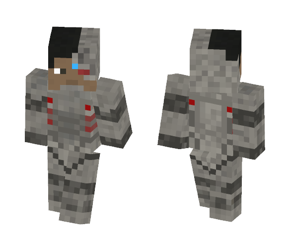 Cyborg [Justice League] - Male Minecraft Skins - image 1
