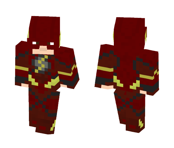 The Flash [Justice League] - Comics Minecraft Skins - image 1