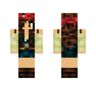 Jack Sparrow Girl - Girl Minecraft Skins - image 2