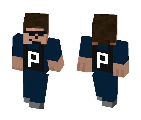 Police Steve - Male Minecraft Skins - image 1