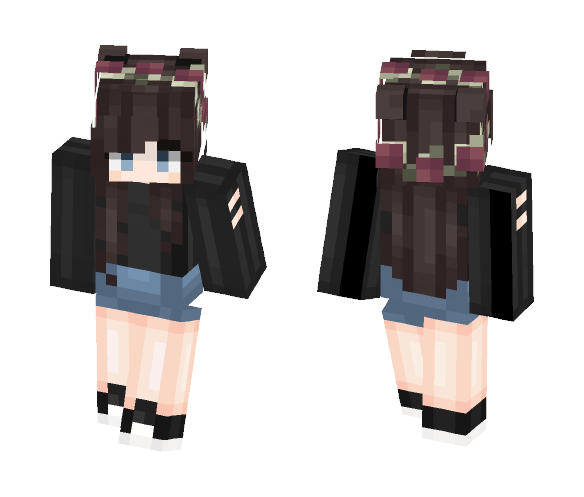 Download Free SεαLαητεrηs | Don't mind me Skin for Minecraft image 1 SεαLαητεrηs | Don't mind me - Female Minecraft Skins - image 1