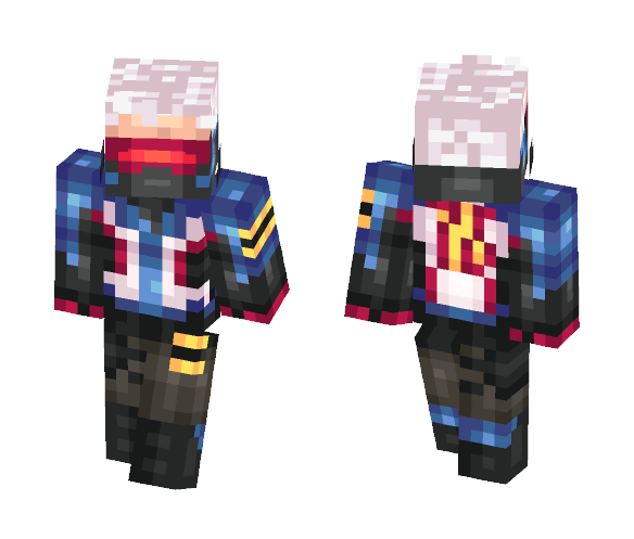 Overwatch - Soldier 76 - Male Minecraft Skins - image 1