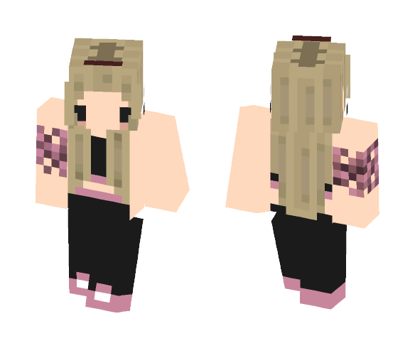 Download Free 【CHIBI SPORTY GIRL 】 Skin for Minecraft image 1 【CHIBI SPORTY GIRL 】 - Girl Minecraft Skins - image 1