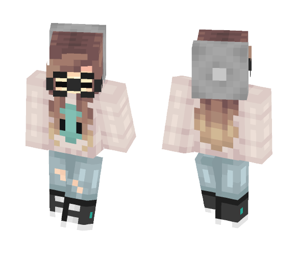 //MEH (GiRL VERSiON) - Female Minecraft Skins - image 1