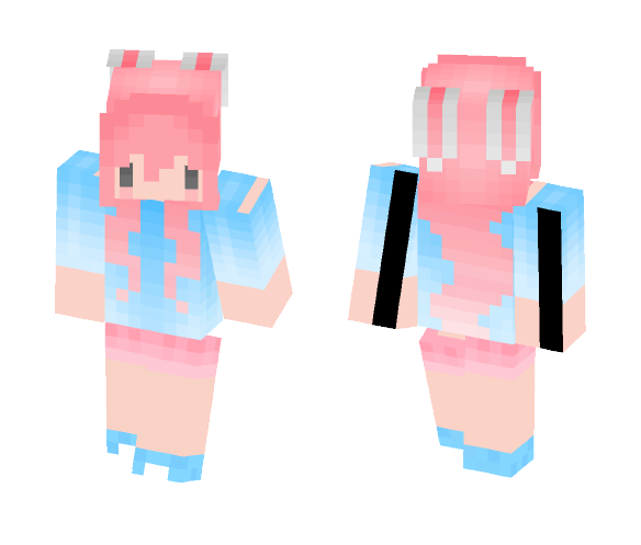 || Kawaii Chibi Bunny Girl || - Girl Minecraft Skins - image 1