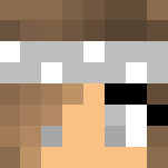 Gray Bandanna - Female Minecraft Skins - image 3